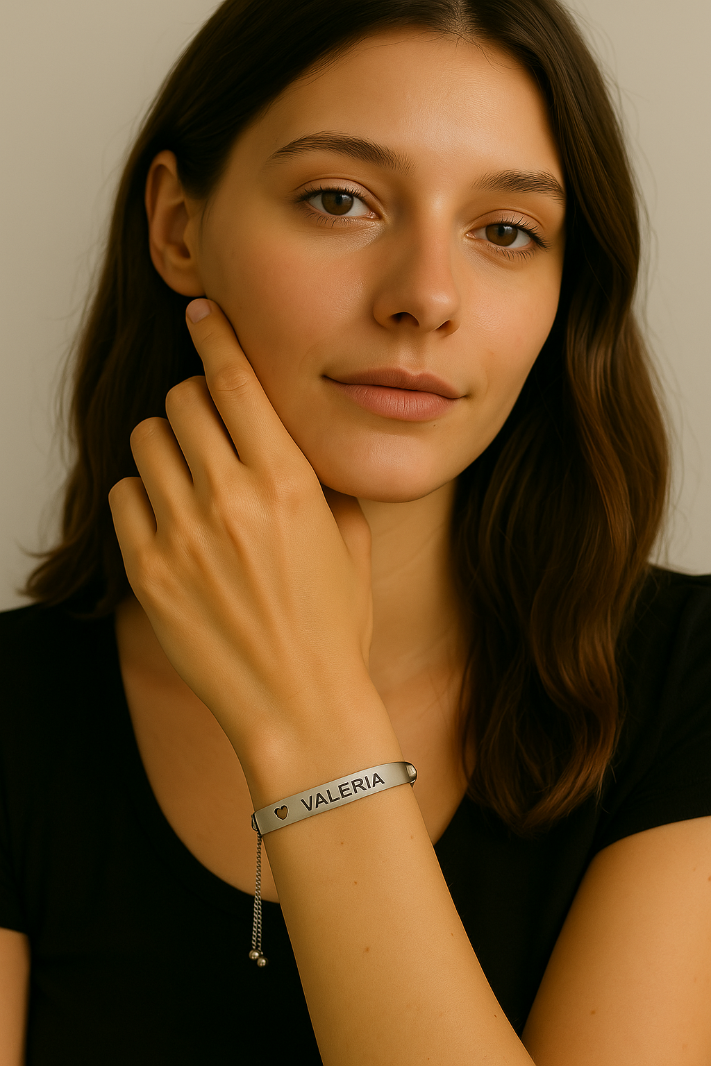 Pulsera bola corazón